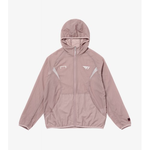 T1 CLUBHOUSE NYLON JACKET - INDIE PINK